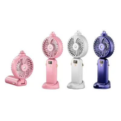 Portable Hand-Held Spray Fan, Pink