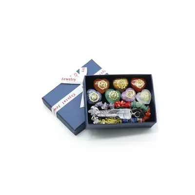 Chakra Heart Stone Gift Set, One Set