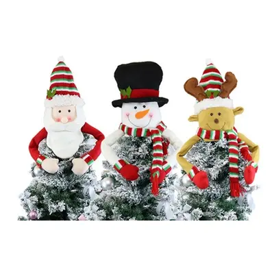 Christmas Tree Topper, Snowman,Size L