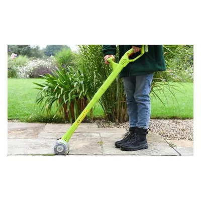 20V Cordless Garden Weed Sweeper, 20V Weed Sweeper with Spare Brushes