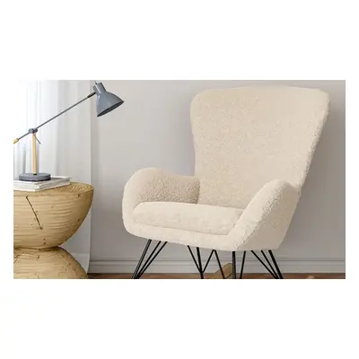 Rocking Chair with Detachable Cushion