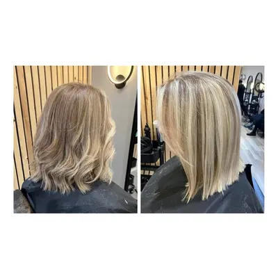 Wash Cut Blow Dry and Full Head Highlights or Full Head Colour