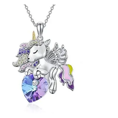 Unicorn-Themed Pendant Necklace