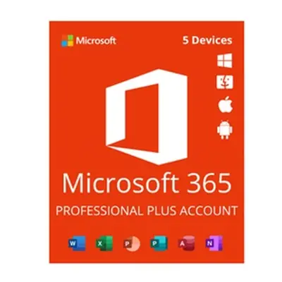 Microsoft Office 365 Pro Plus Lifetime Access Up to 5 Devices with 100GB Storage