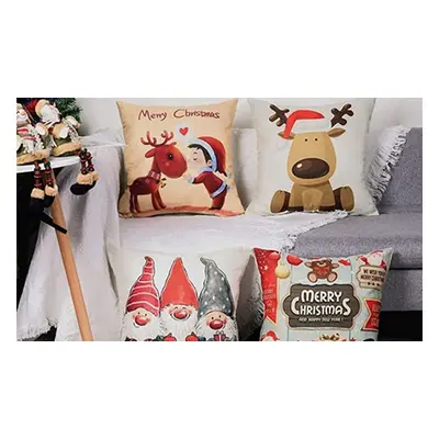 18 Christmas Cushion Cover, Two,Style 3