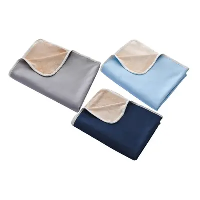 Double-Sided Lightweight Cooling Blanket, Blue