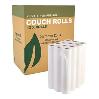 12-Pack Couch Rolls 2-Ply Paper