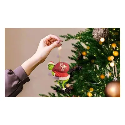 Grinchs Flat Acrylic Christmas Tree Decoration, G