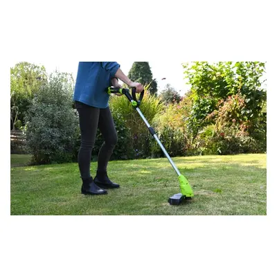 Cordless Grass Trimmers, 20V Cordless Grass Trimmer with Spare Battery