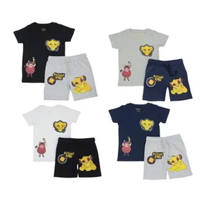 Unisex Kids T-Shirts, Navy and Grey,6 Years