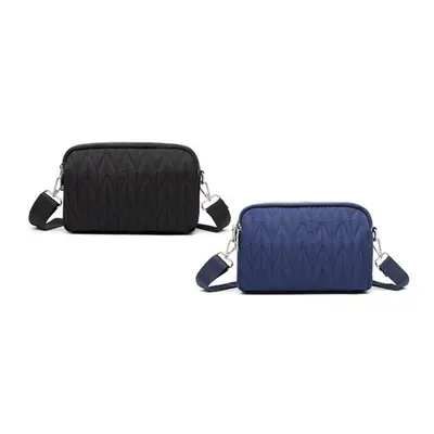 Multi Pocket Crossbody Bag, Navy