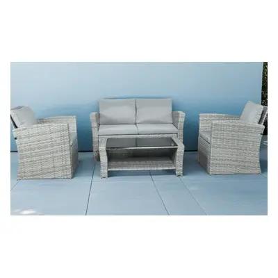 Wilmslow Four-Seater Rattan Sofa Lounge Set