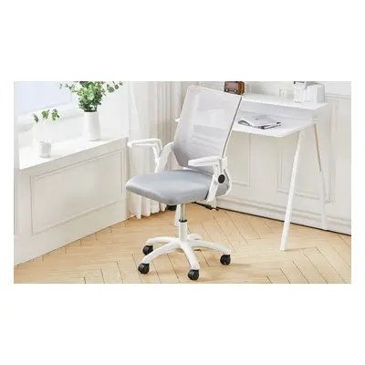 Office Desk Mesh Swivel Chair Computer Ergonomic Chair,White