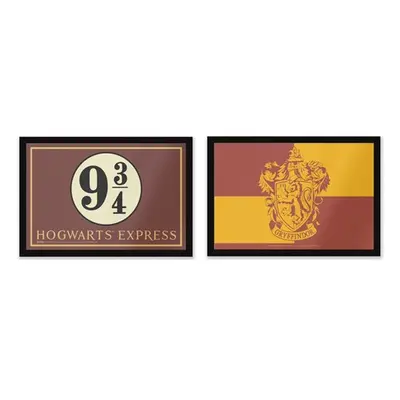 Harry Potter Entrance Mat, Platform 9 3-4 Entrance Mat