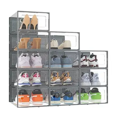 Stackable Shoe Storage Box Organiser