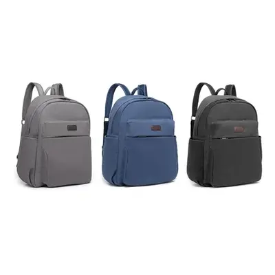 Canvas Lightweight Casual Backpack, Grey