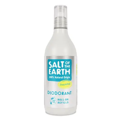 Salt of the Earth Natural Deodorant Roll-on Refill - Unscented - 525ml