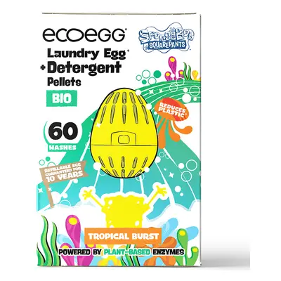 Ecoegg x SpongeBob Laundry Egg - Tropical Burst Bio - 60 Washes