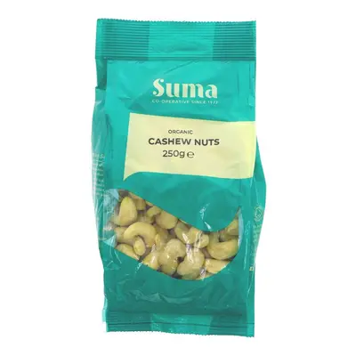 Suma Prepacks - Organic Whole Cashews 250g