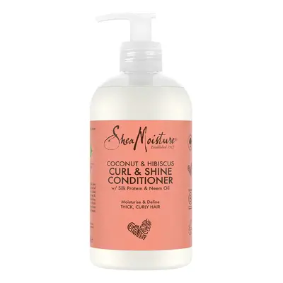 Shea Moisture Coconut and Hibiscus Curl & Shine Conditioner - 384ml