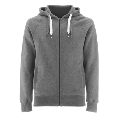 Organic Cotton Zip Hoodie - Grey