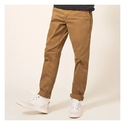 White Stuff Organic Sutton Chino Trousers - Mid Brown