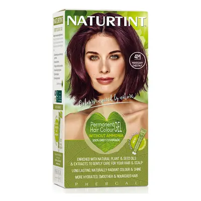 Naturtint Permanent Hair Colour Gel - 4M Mahogany Chestnut - 170ml