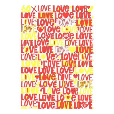 Amnesty International x Rude 'Love' Screenprint