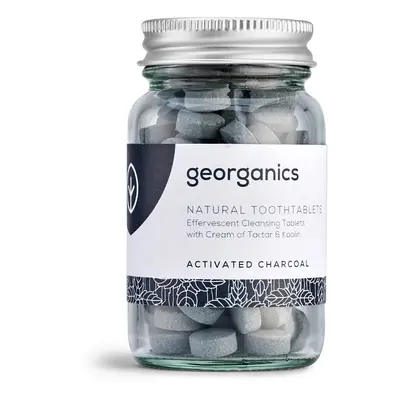 Georganics Toothpaste Tablets - Activated Charcoal - 120 Tabs