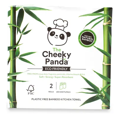 The Cheeky Panda Bamboo Kitchen Towel - Pack of 2