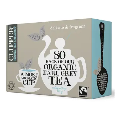 Clipper Organic Earl Grey Tea - 80 Bags