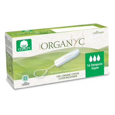 Organyc Tampons - Super - Pack of 16