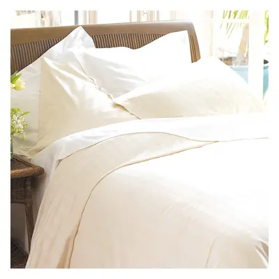 Natural Collection Organic Cotton Double Duvet Cover - White