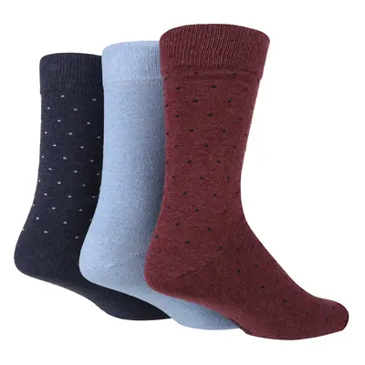 Tore Pin Dot Jacquard Socks - UK7-11 - 3 Pairs