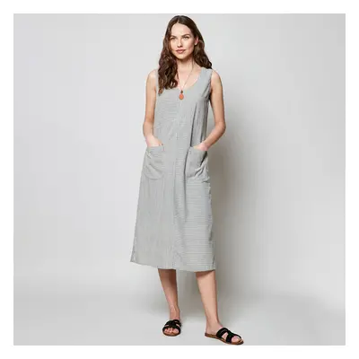 Nomads Sleeveless Dress - Natural