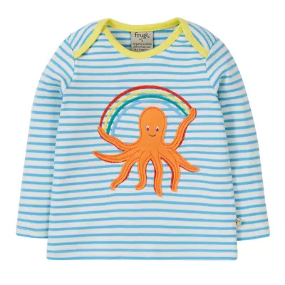 Frugi Bobby Octopus Applique Top