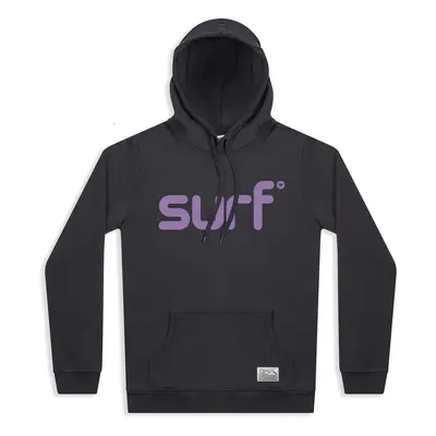 Womens Surf Organic Cotton Hoodie - Charcoal