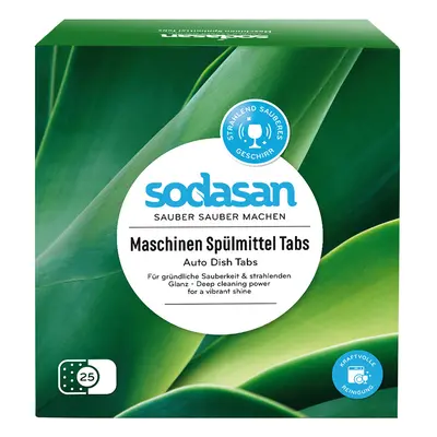 Sodasan Dishwasher Tablets - Pack of 25