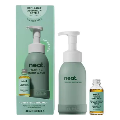 Neat. Foaming Handwash Starter Kit - Green Tea & Bergamot - 300ml