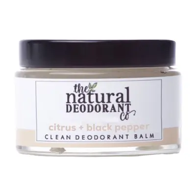 Natural Deodorant Co Clean Deodorant Balm - Citrus & Black Pepper - 55g