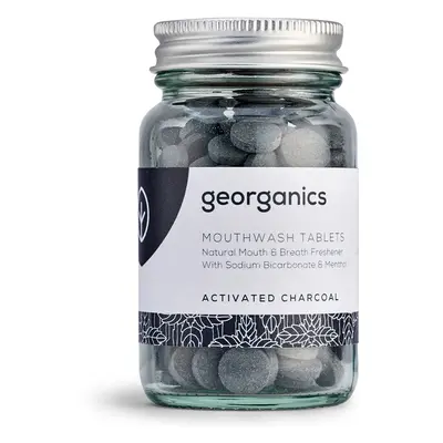 Georganics Mouthwash Tablets - Charcoal - 180 Tabs