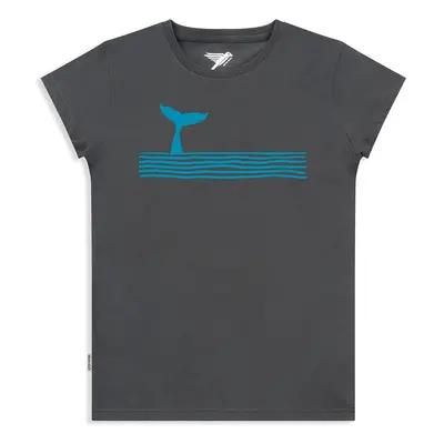 Women's Swim Free T-Shirt - Gun Metal