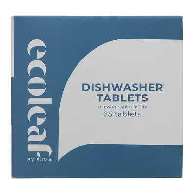 Ecoleaf Dishwasher Tablets - 25 Tablets