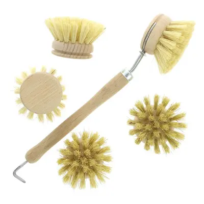 Hill Brush Company Washing Up Brush & Four Replacement Heads