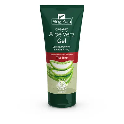 Aloe Pura Aloe Vera Gel with Tea Tree - 200ml