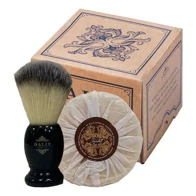 Dalit Mens Shaving Brush & Soap Gift Set