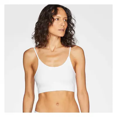 Thought Leah Organic Cotton Bralet - White