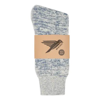 Happy Hiking Wool Socks - Blue Marl