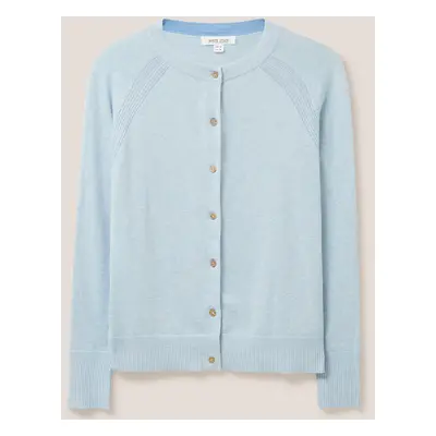 White Stuff Organic Lulu Cardigan - Light Blue