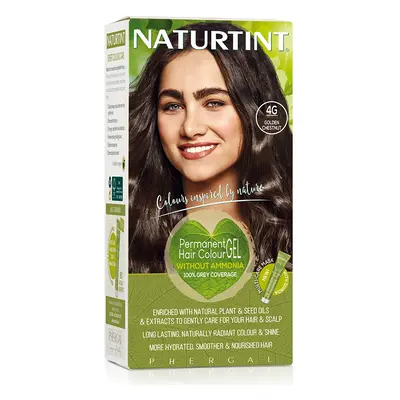 Naturtint Permanent Hair Colour Gel - 4G Golden Chestnut - 170ml